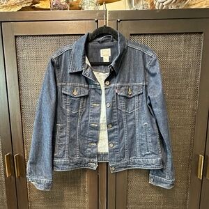 Levi Strauss & Co Women’s DARK wash Denim Jacket XL